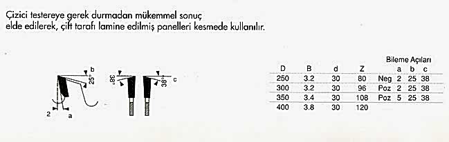 SERT METAL UÇLU TESTERE