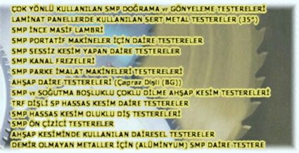 SERT METAL UÇLU TESTERE